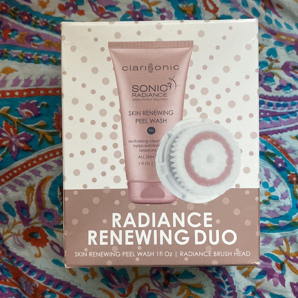 Clarisonic Radiance Renewing Duo : Brush Head and Wash